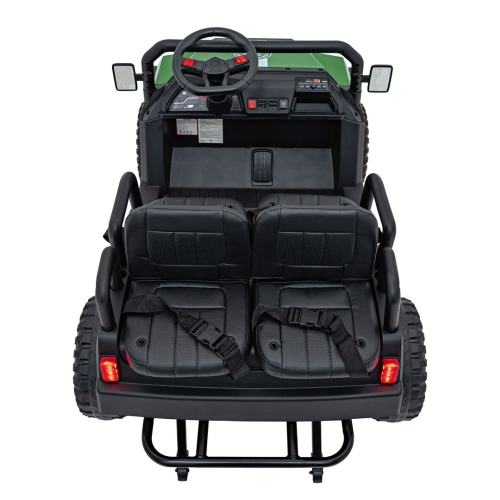 Autko dla dzieci Buggy 4-osobowy Champion Zielony XMX-650C.ZIE